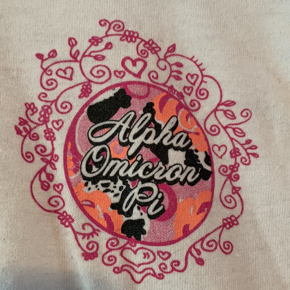 Alpha Omicron Pi (AOII) long sleeve tee